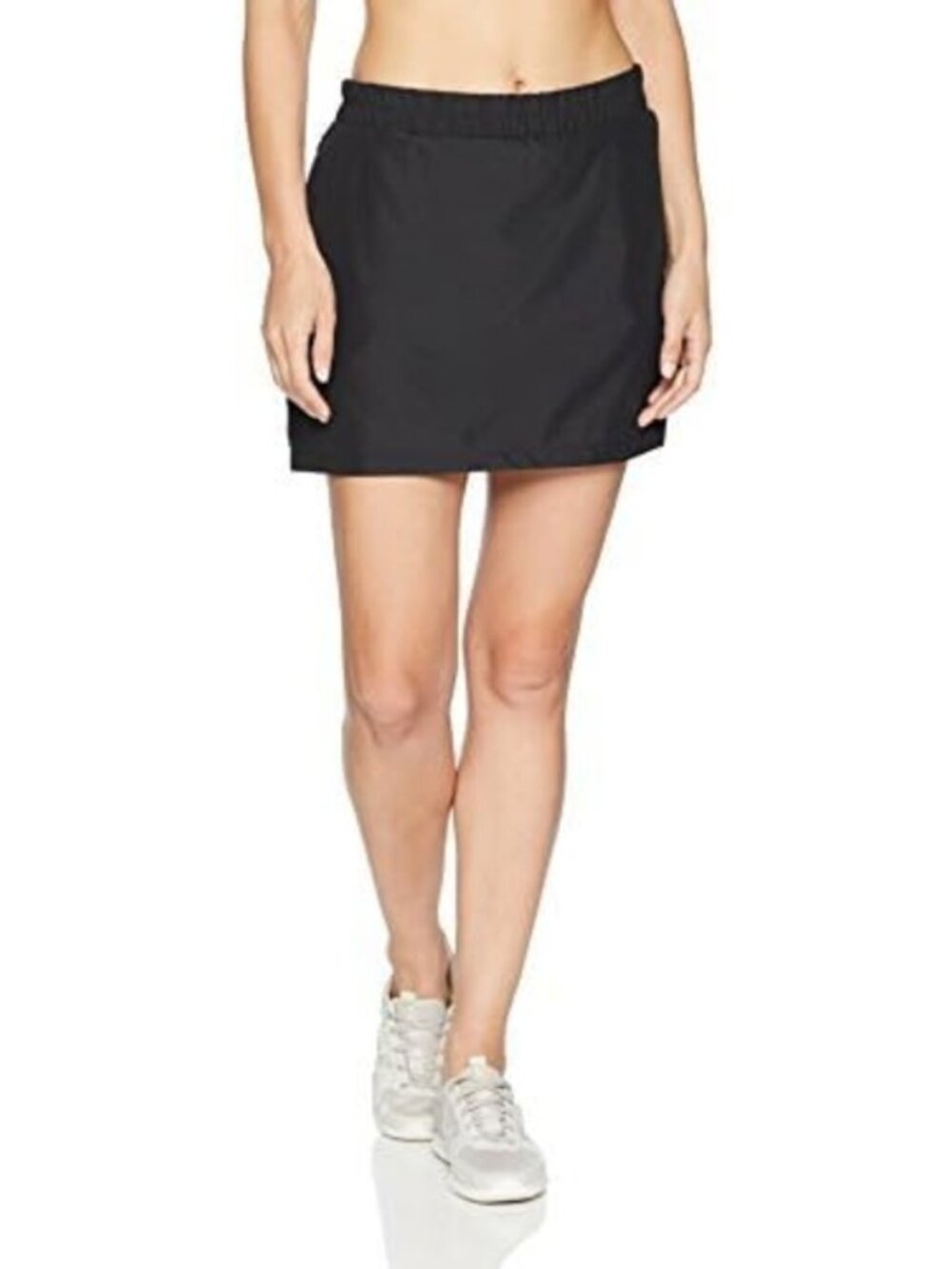 nwt TASC Athletic Ace Skirt with Compression Shorts (Skort), Black - Size L/XL